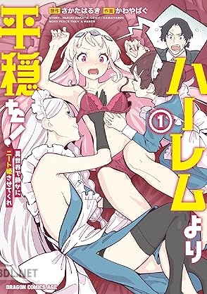 [かわやばぐ×さかたはるき] ハーレムより平穏を！異世界で静かにニート姫させてくれ 第01巻