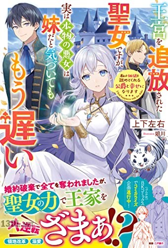 [上下左右] 王宮を追放された聖女ですが、実は本物の悪女
