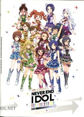 THE IDOLM@STER 765PRO ALLSTARS LIVE NEVER END IDOL 公式パンフレット
