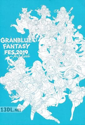 グラブルフェス 2019 GRANBLUE FANTASY FES artbook パンフレット特典
