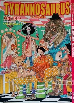 ワンピース ONE PIECE 尾田栄一郎画集 COLOR WALK 1-7