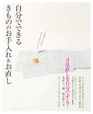 自分でできる きもののお手入れ＆お直し +決定版